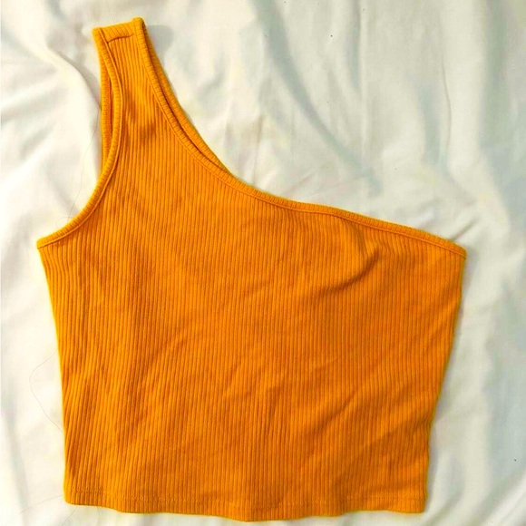 Garage one shoulder crop top - Picture 1 of 1